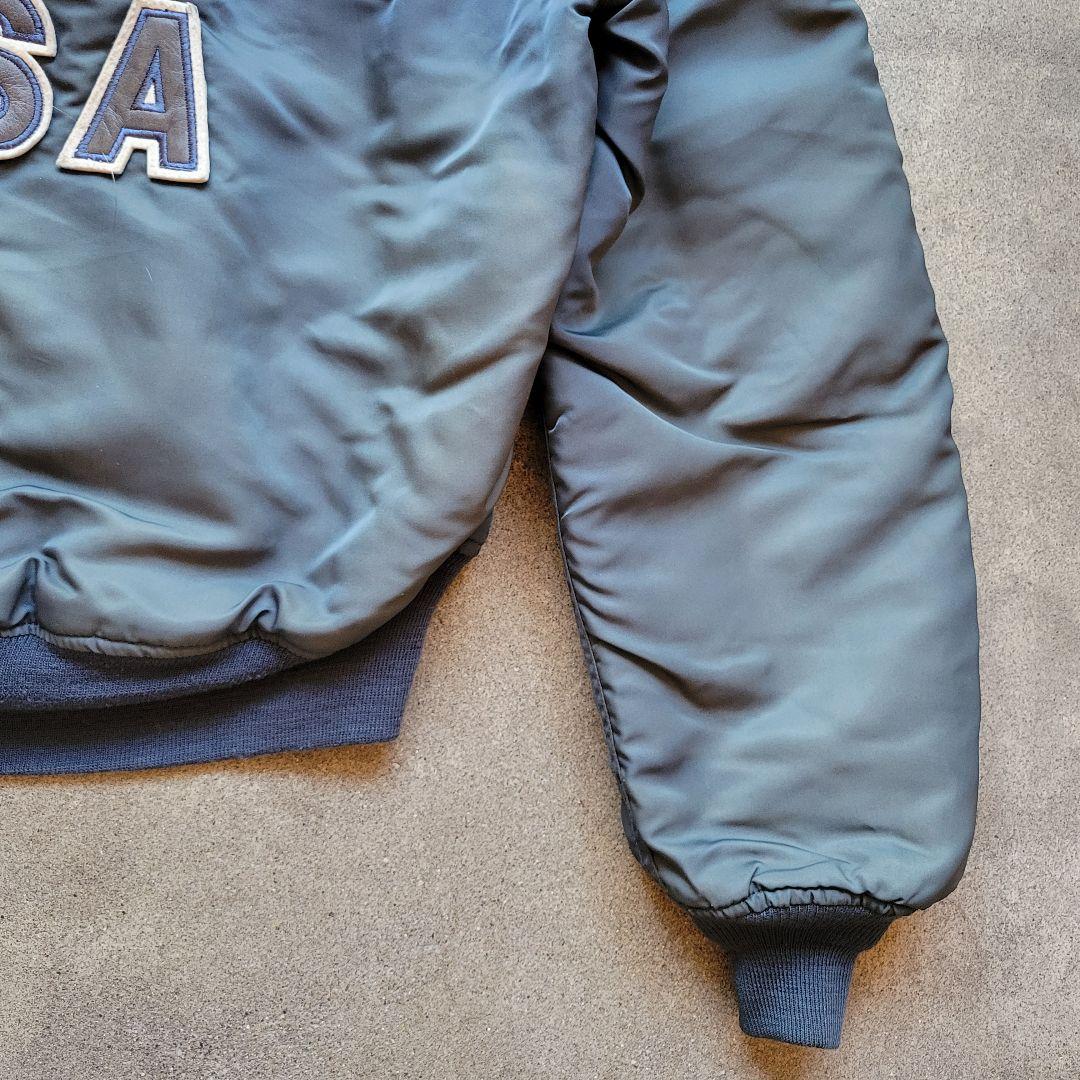 90sAVIREX N-2B フライトジャケット ショート丈 バックロゴ