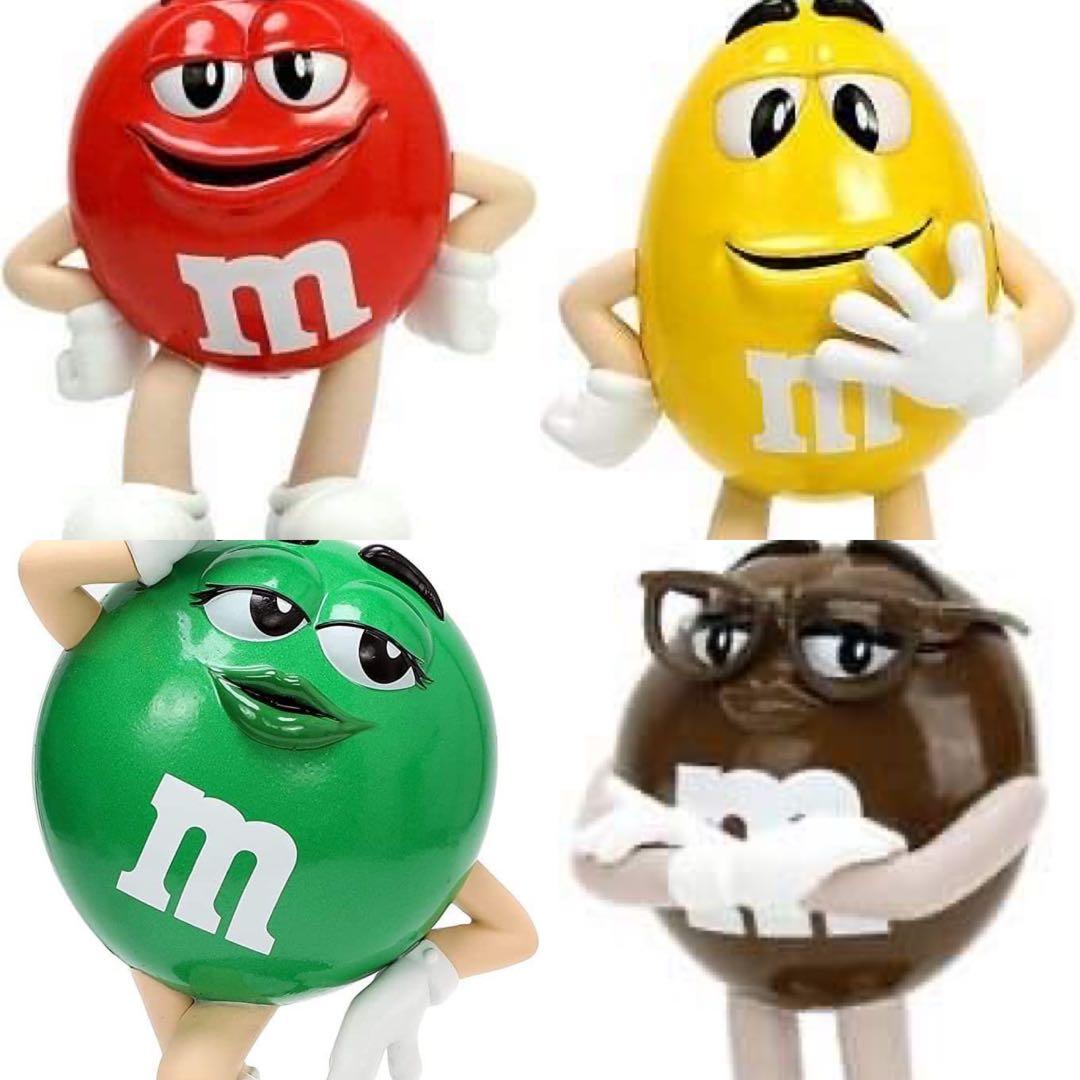 jada toysM&M メタルダイキャストフィギュア4体セット
