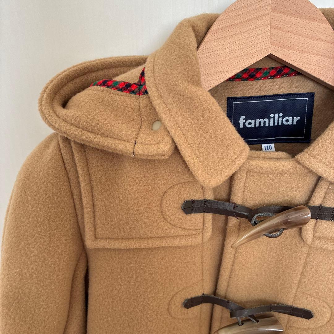 ファミリア　ダッフルコート　110