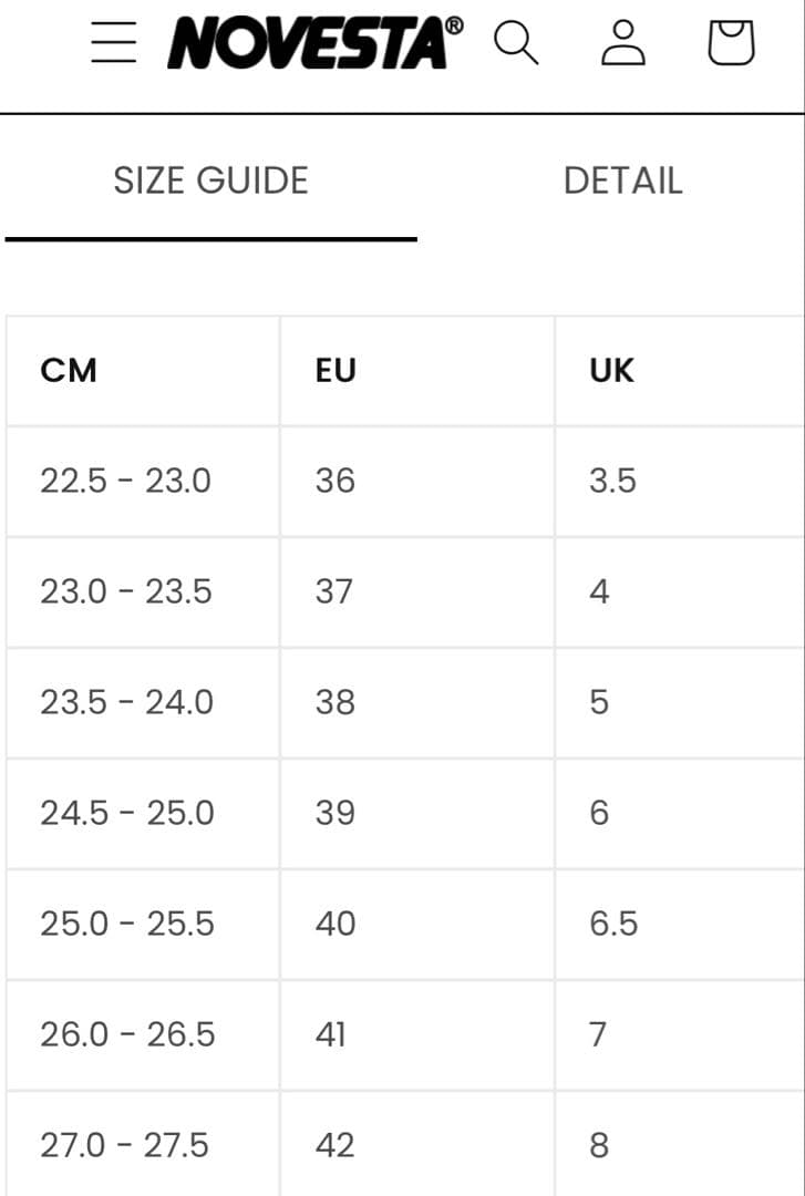 NOVESTA GERMAN TRAINER ノベスタ　スニーカー　サイズ40