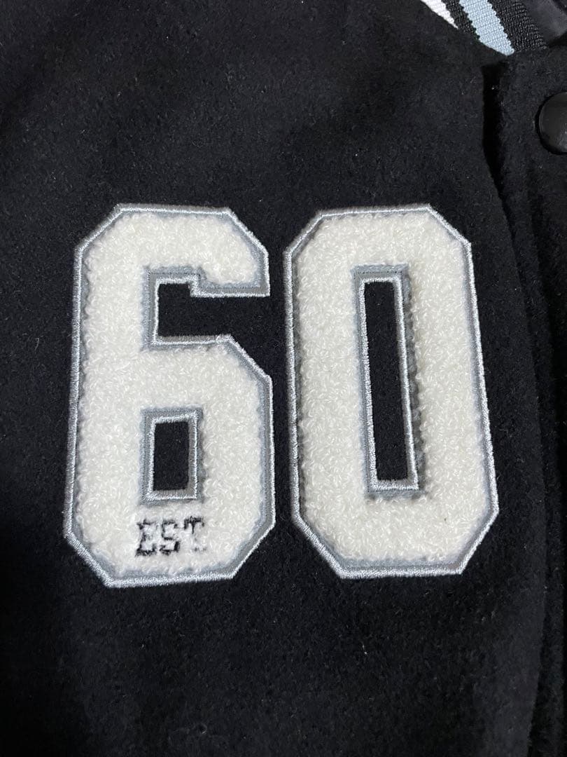 NFL公式 RAIDERS レイダース スタジャン L 黒