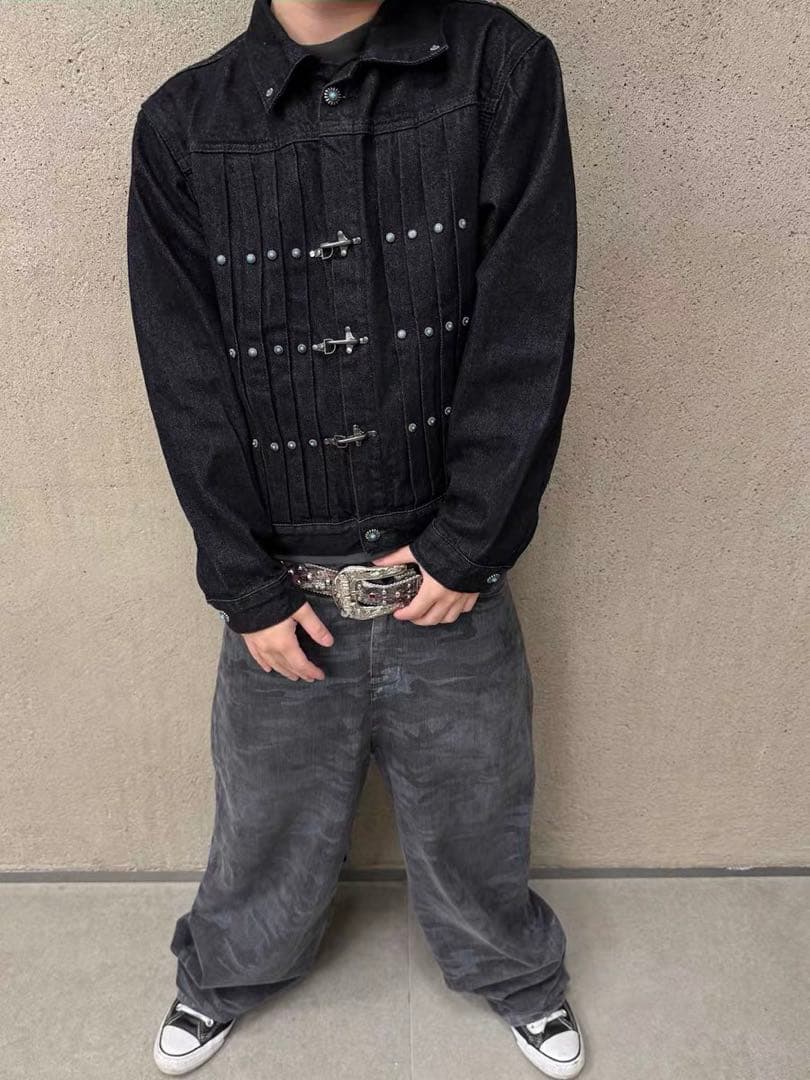 ANTIDOTE デニムジャケット　ファイヤーマン　リジットデニムnoremid