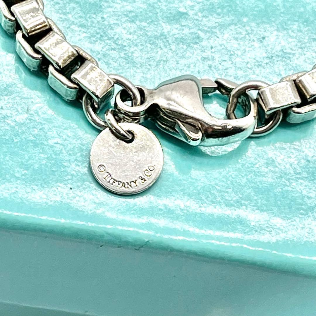 美品✨ティファニー ベネチアン チェーンブレスレット SV925 シルバー
