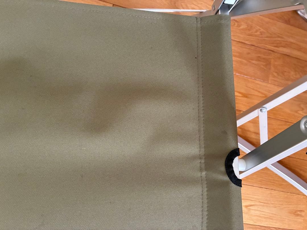 コールマンColeman赤とオリーブ コンパクトフォールディングチェア中古品