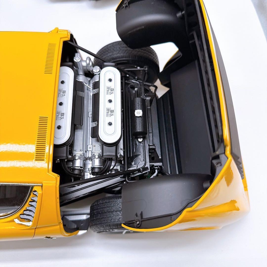 ユーワンさま　ランボルギーニ　ミウラ　１/8 完成品　ウレタンクリア塗装仕上げ