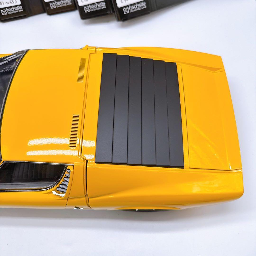 ユーワンさま　ランボルギーニ　ミウラ　１/8 完成品　ウレタンクリア塗装仕上げ