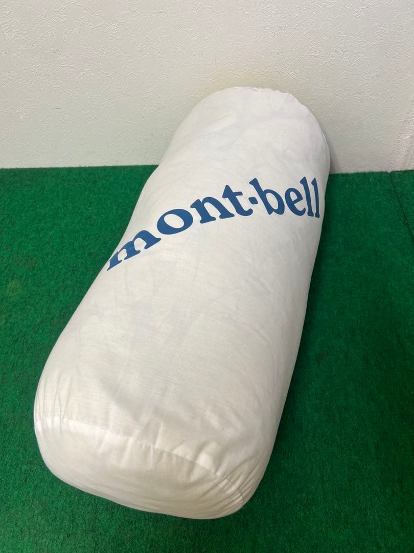 ○mont-bell スリムシェイプ寝袋 黄緑