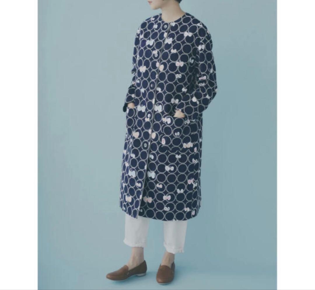 ミナペルホネンコート　 　　　　hana hane +tambourine