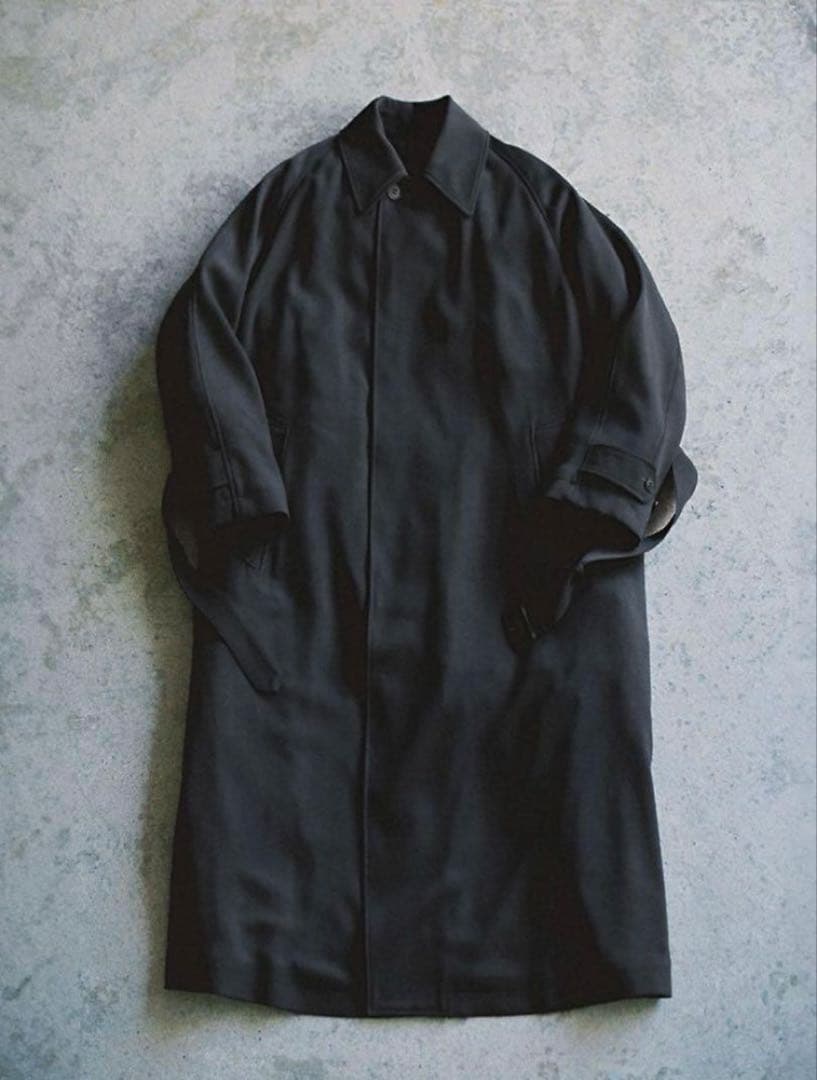 LIDNM T/W KERSEY BALMACAAN COAT M リドム