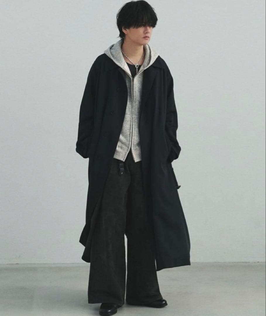 LIDNM T/W KERSEY BALMACAAN COAT M リドム