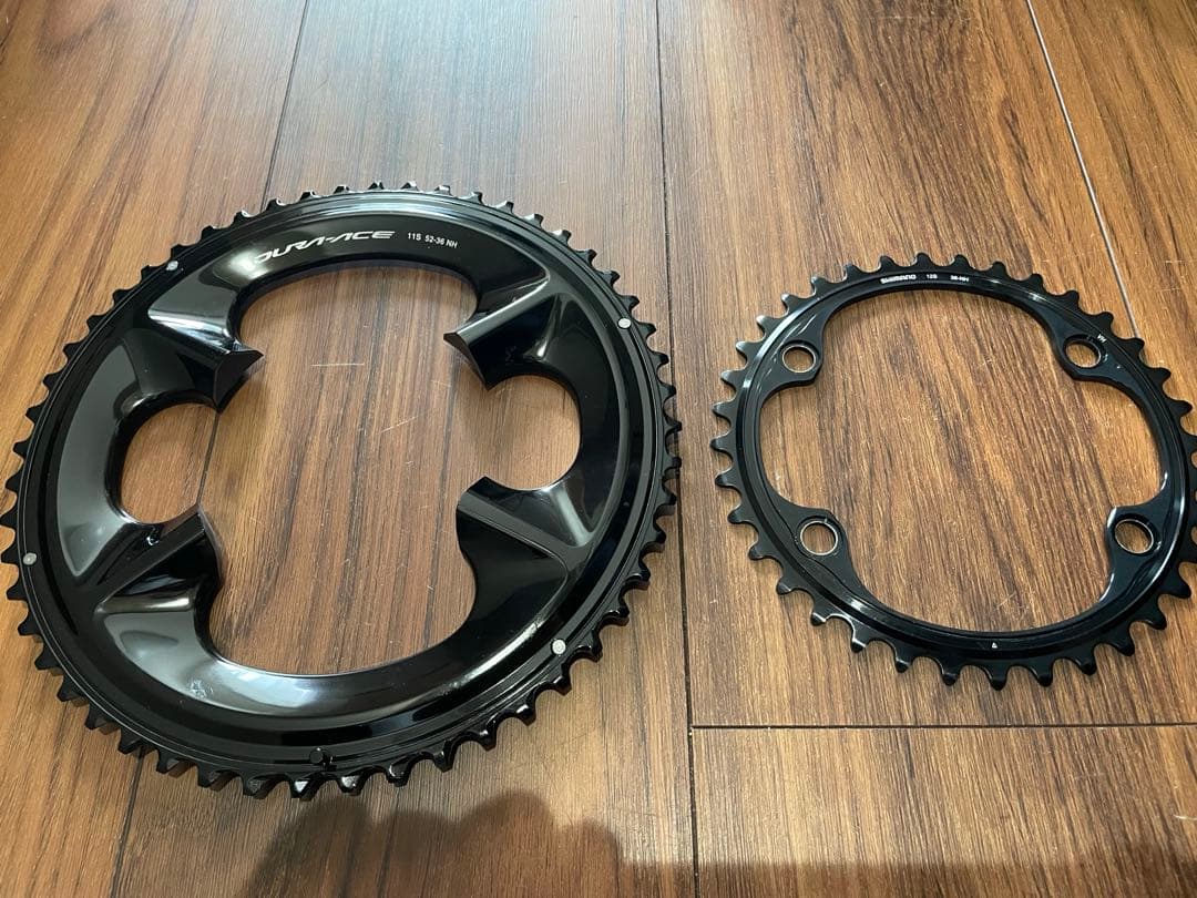 新品　シマノ デュラエース チェーンリング 52-36T FC-09