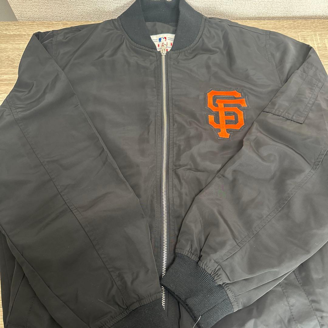 サンフランシスコ・ジャイアンツ JH Design SFロゴ ブラックジャケット