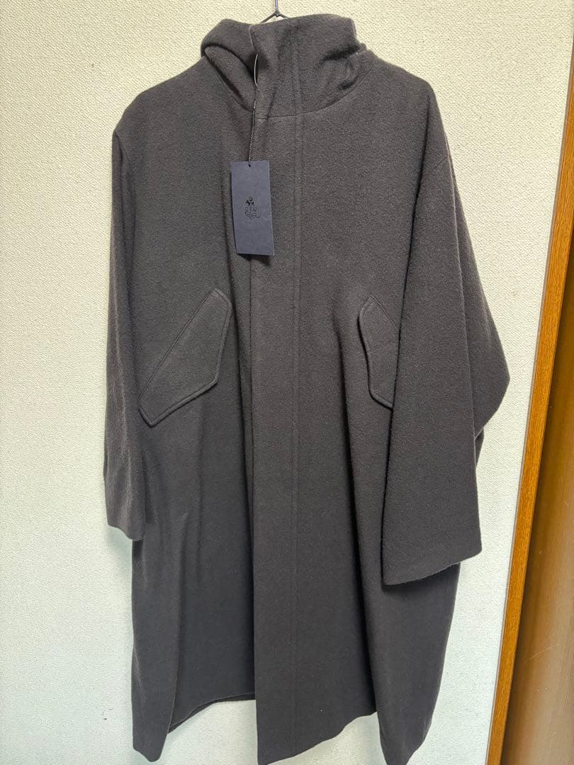 URU(ウル)/HOODED COAT/Charcoal