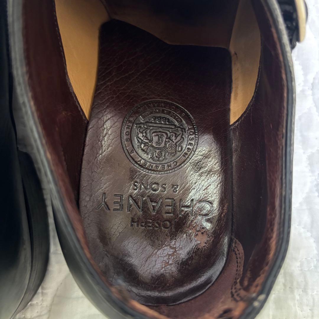 希少】JOSEPH CHEANEY ダブルモンク ブラック HOLYROOD - メルカリ