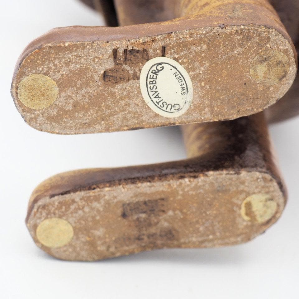 リサラーソン カンガルー 親子 大きな動物園 STORA ZOO シール付き