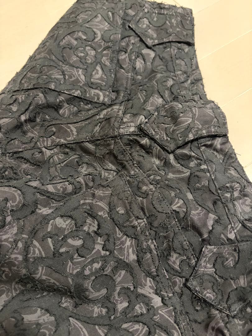 yasuyukiishi 刺繍 フレア パンツ archive v系