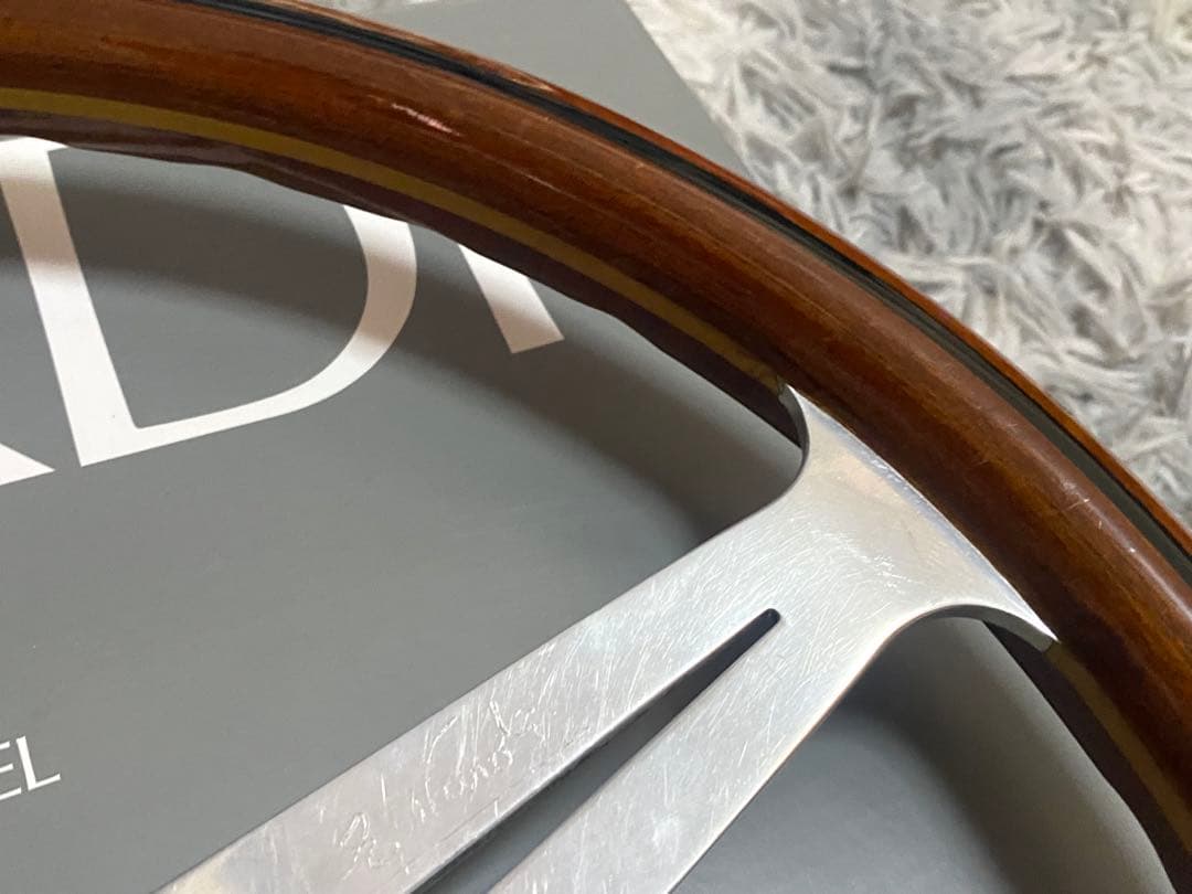 【NARDI Classic】36.5Φ ウッドステアリング　ナルディ