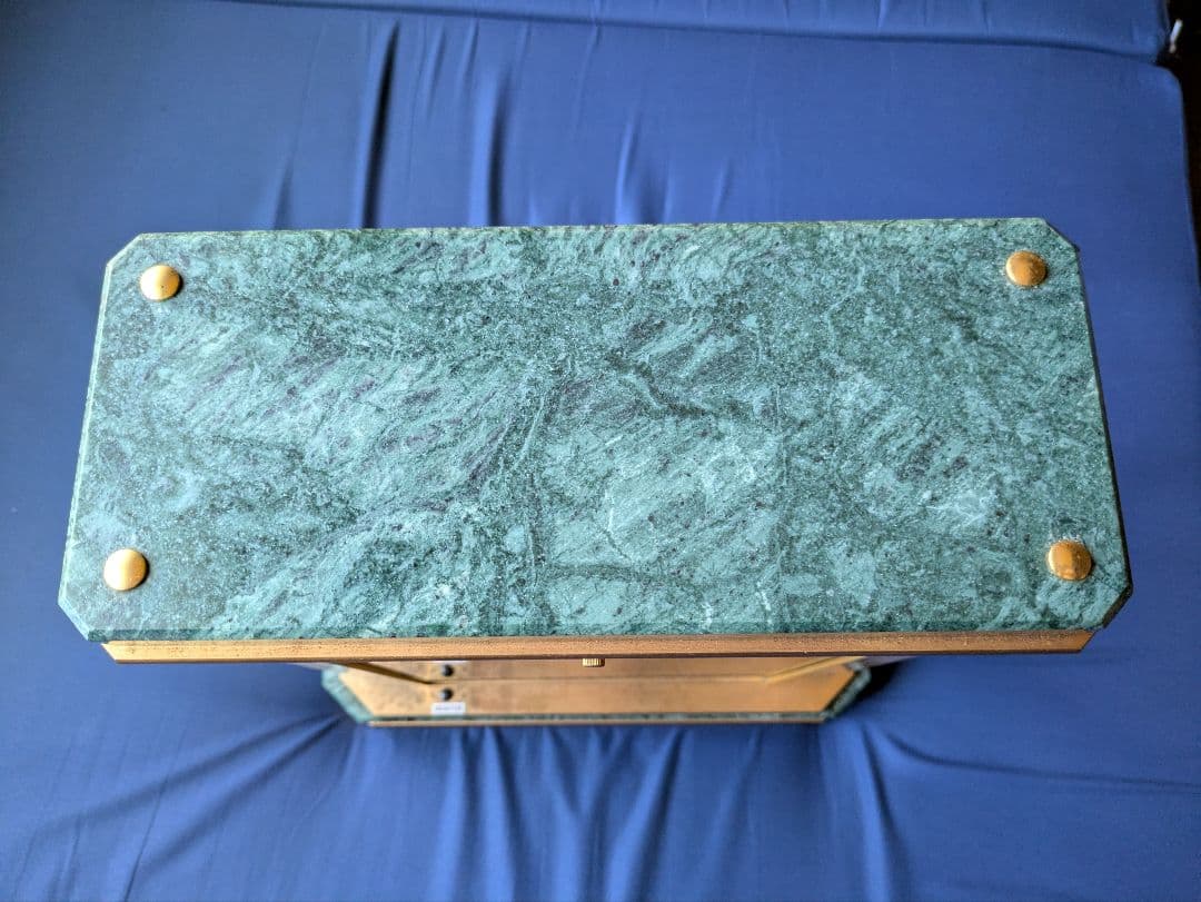 SEIKO セイコー 置時計　蛇紋石　内閣総理大臣贈呈