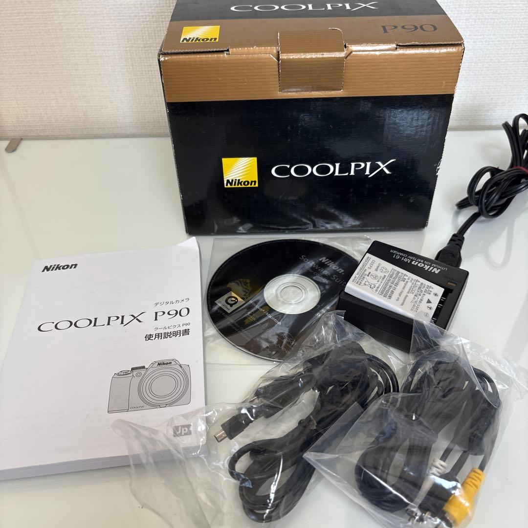 【動作確認済み】Nikon COOLPIX P90 デジタルカメラ　光学24倍
