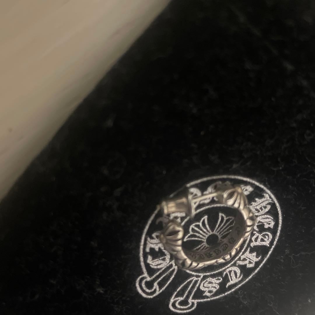 k*様 CHROME HEARTS シルバー フープピアス