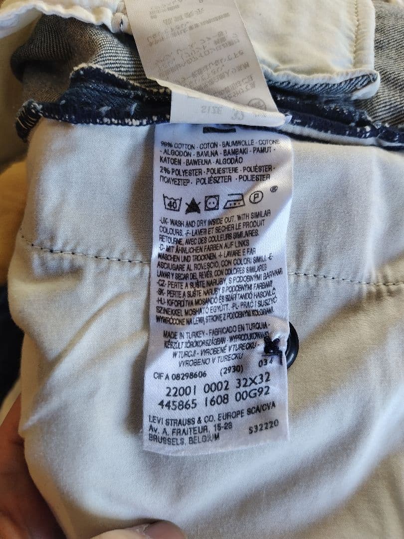 Euro LEVI'S RE: ENGINEERED JEANS　エンジニア