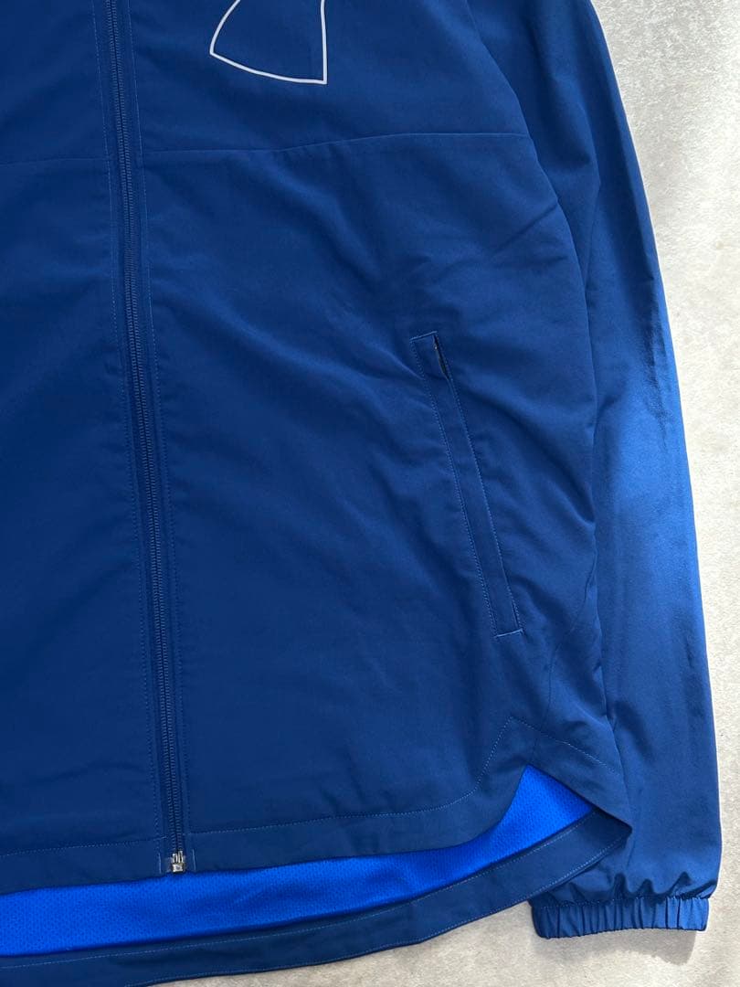 極美品 UNDER ARMOUR セットアップ L ウーブンジャケット パンツ