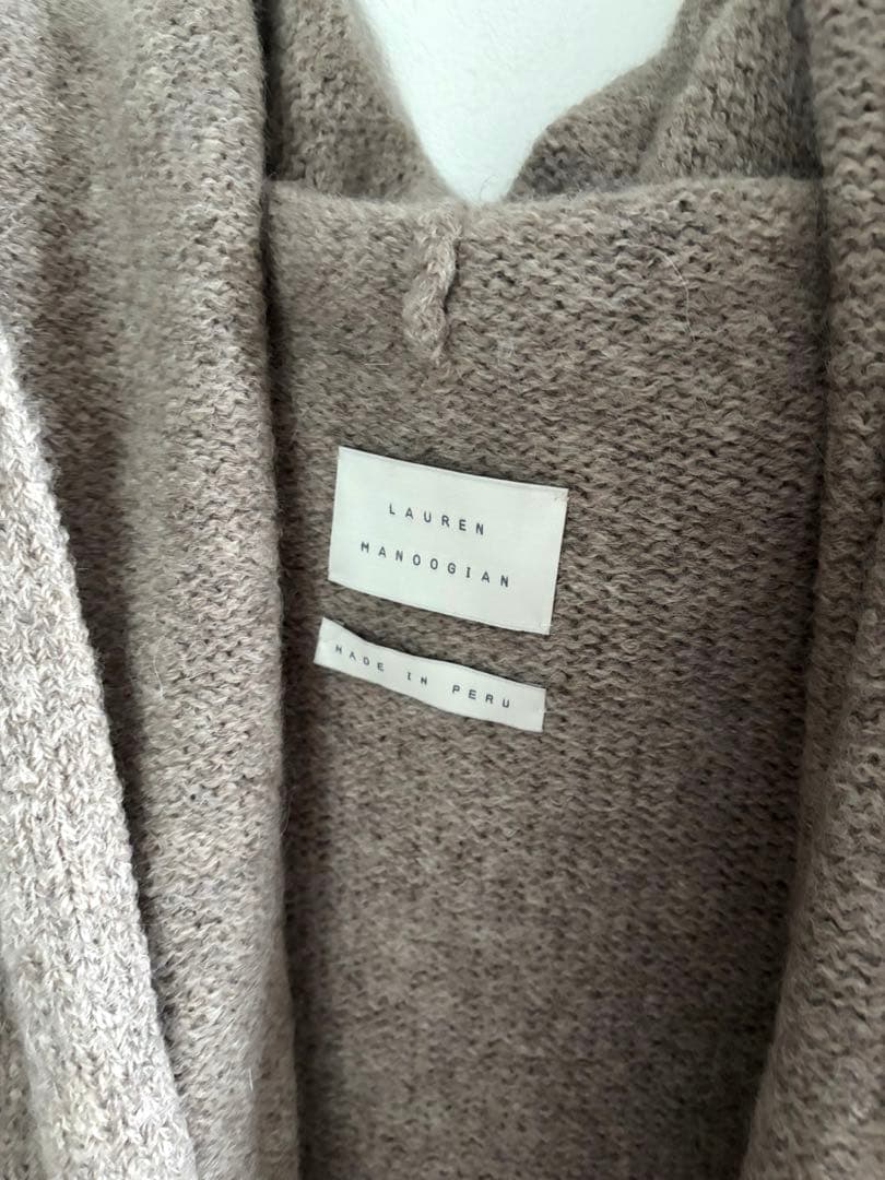 laurenmanoogian ニットコート