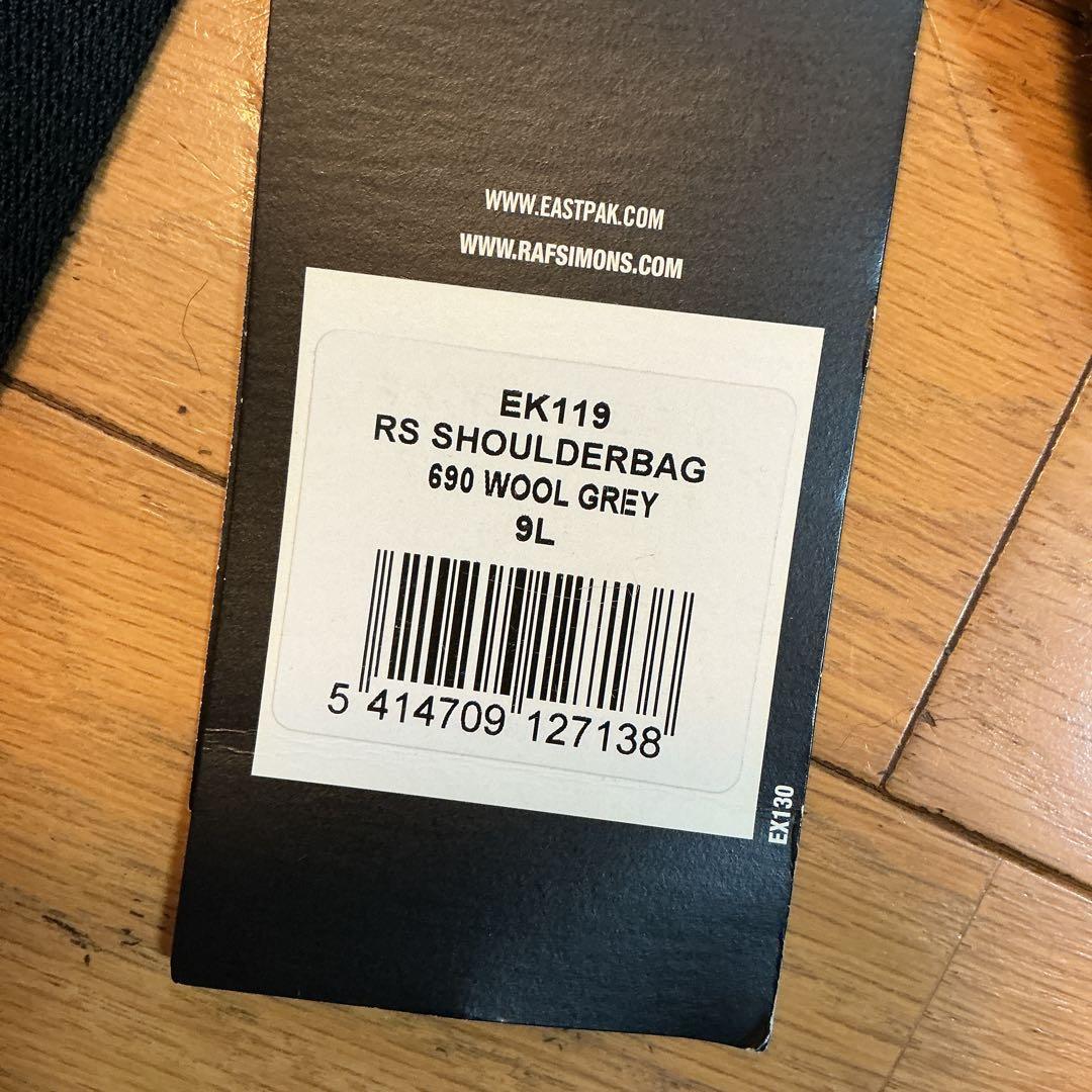 ラフシモンズ／イーストパック　2008AW アーカイブ　ショルダーバッグ