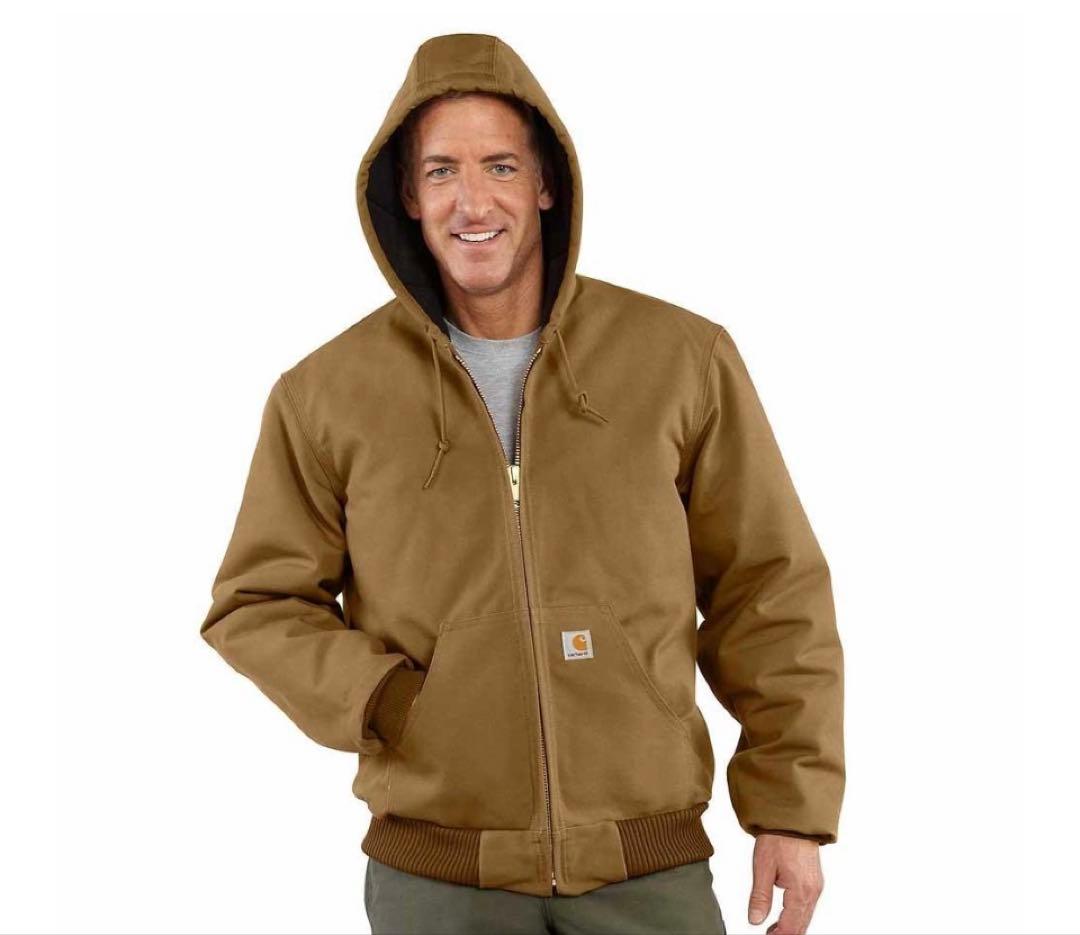 Carhartt アクティブジャケット　新品　ブラウンSサイズ