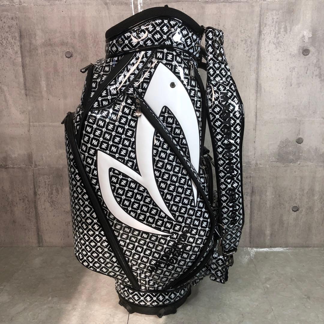 マスターバニーエディション　キャディバッグ　エナメル生地　3点式　カート式