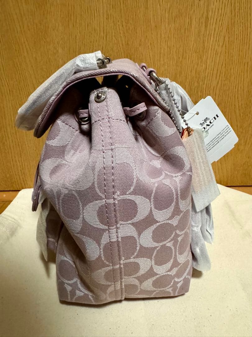 COACH リュック リア バックパック 21・シグネチャー デニム CJ833