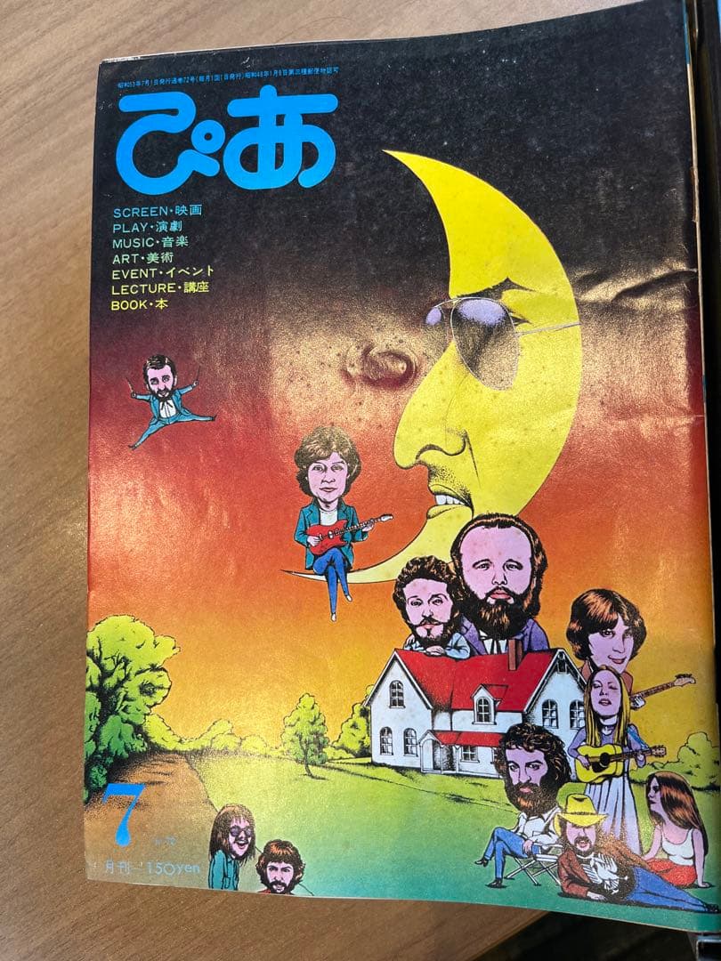 ぴあ バックナンバー 1975年7月号〜1979年6月号まとめ