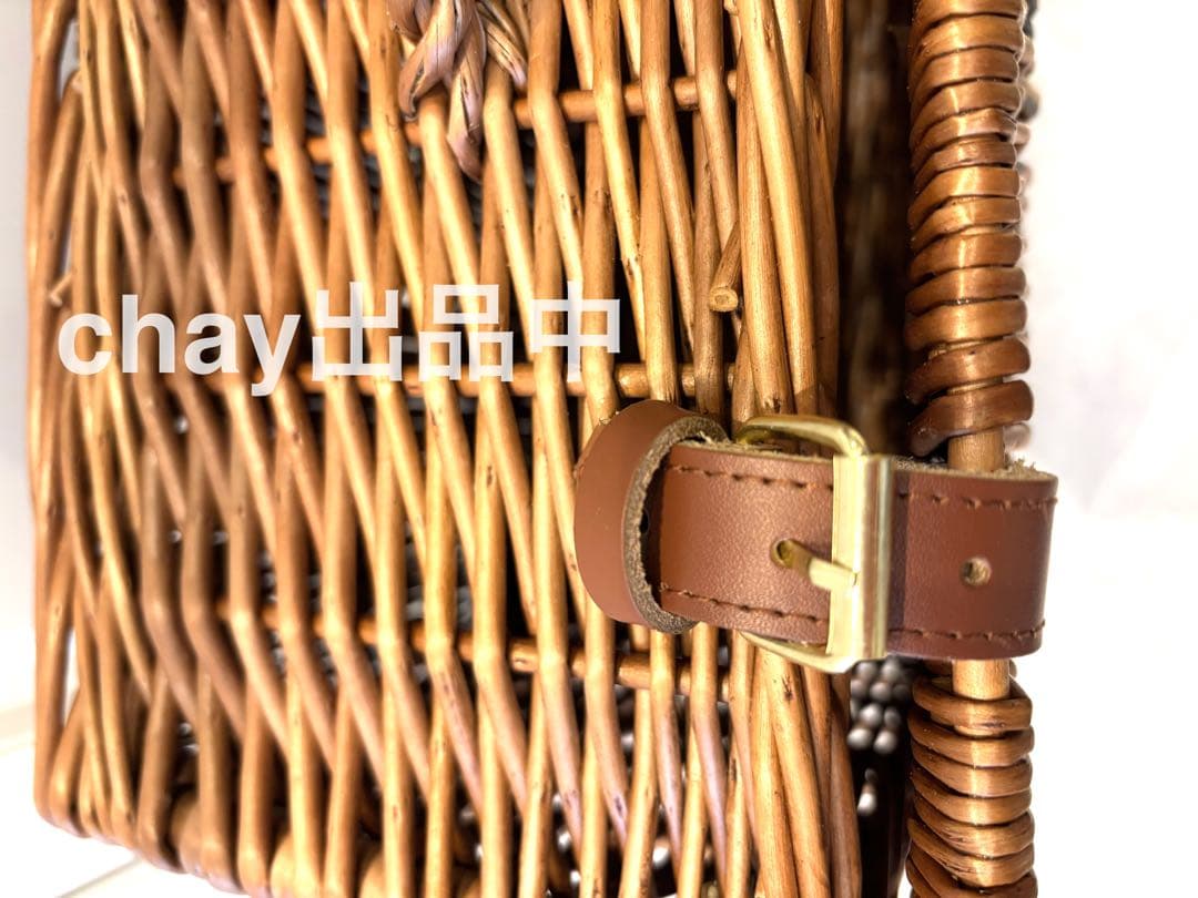 フォートナム&メイソン ハンパー バスケット　カゴ　籐　F&M ピクニック