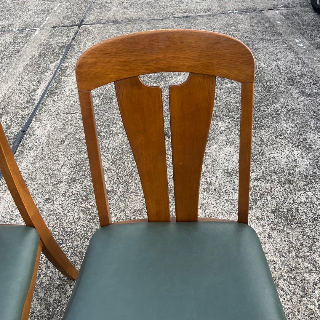 ①美品・2脚セット☆マルニ木工／地中海シリーズ／ダイニングチェア