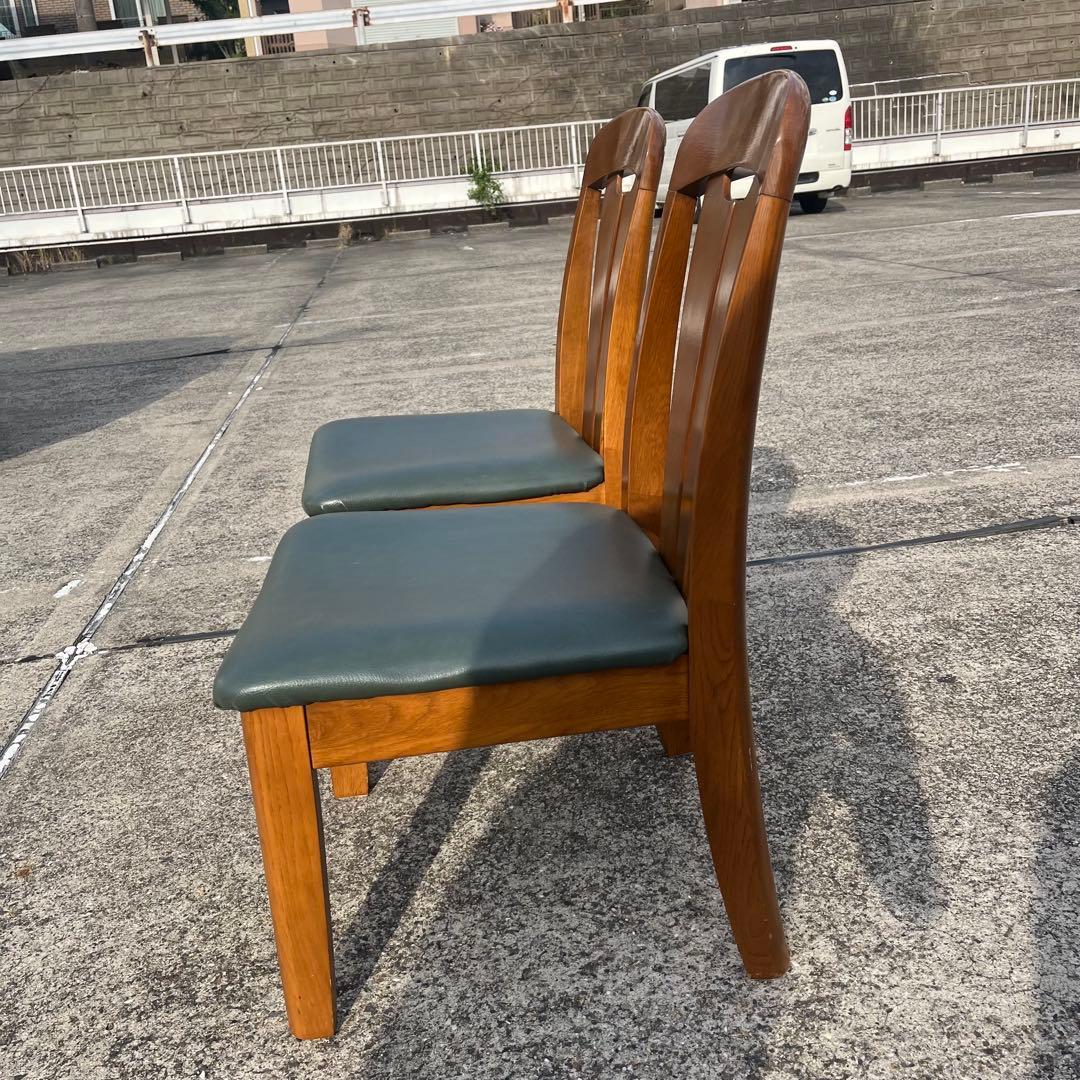 ①美品・2脚セット☆マルニ木工／地中海シリーズ／ダイニングチェア