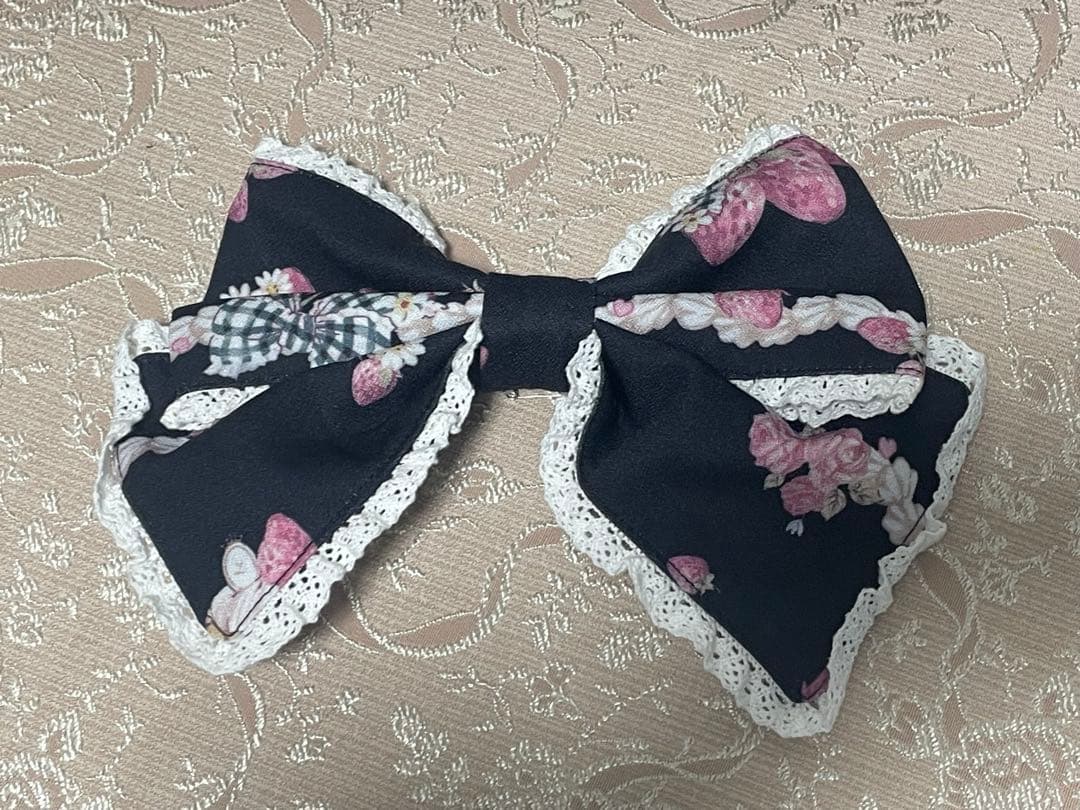 LIZLISA Creamy Berry柄ワンピース いちご柄 Lサイズ