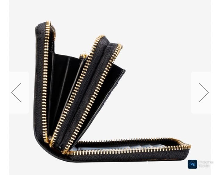 黒川鞄店　グリーンコードバン 長財布 ゴールドファスナースマホも入る