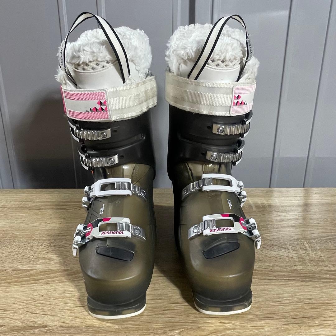 ROSSIGNOL150cm 24/24.5cm ストック110cmスキーセット