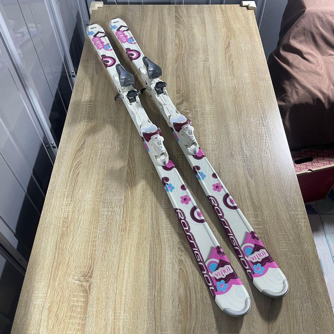 ROSSIGNOL150cm 24/24.5cm ストック110cmスキーセット