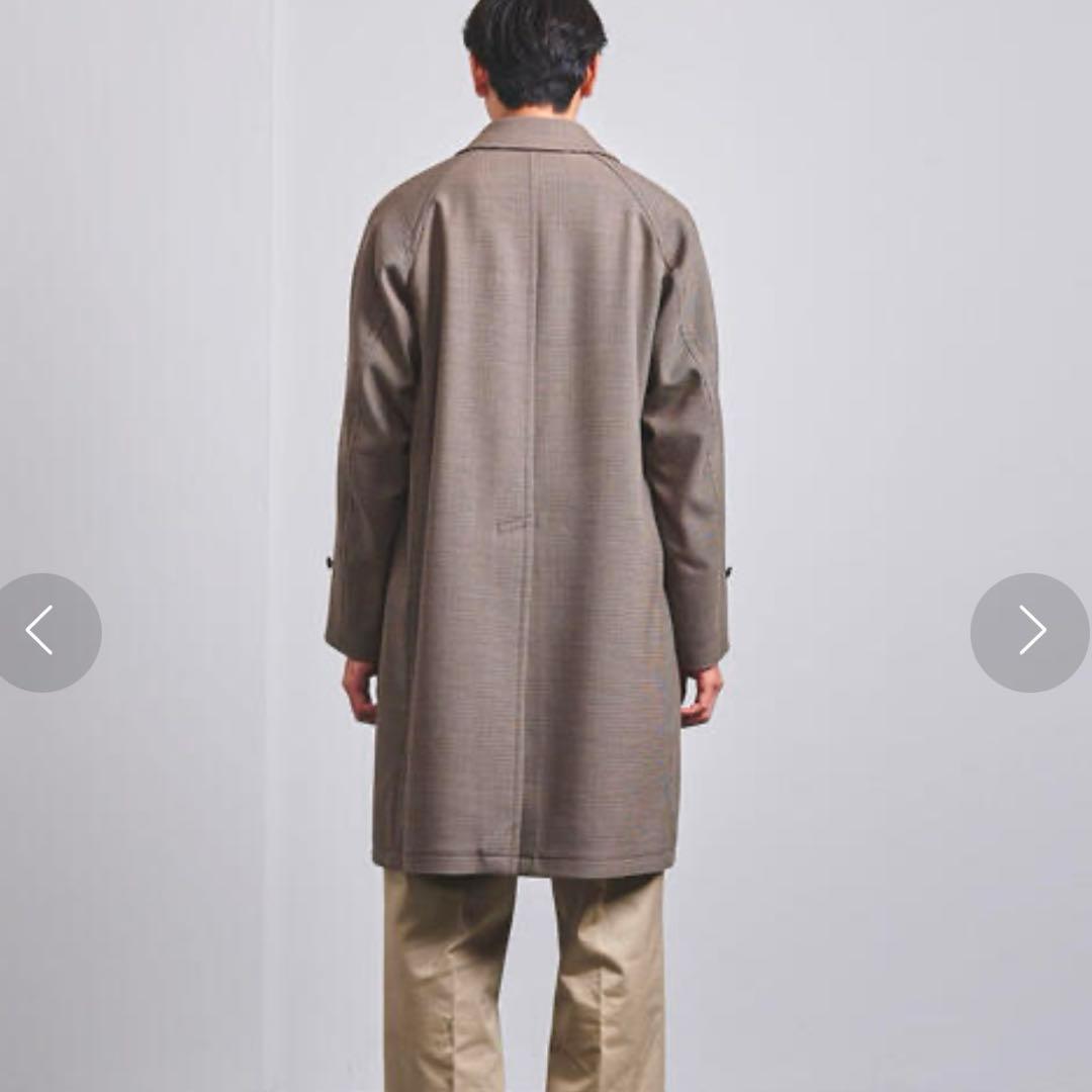 【美品】UNITED ARROWS ガンクラブチェック バルマカーンコート