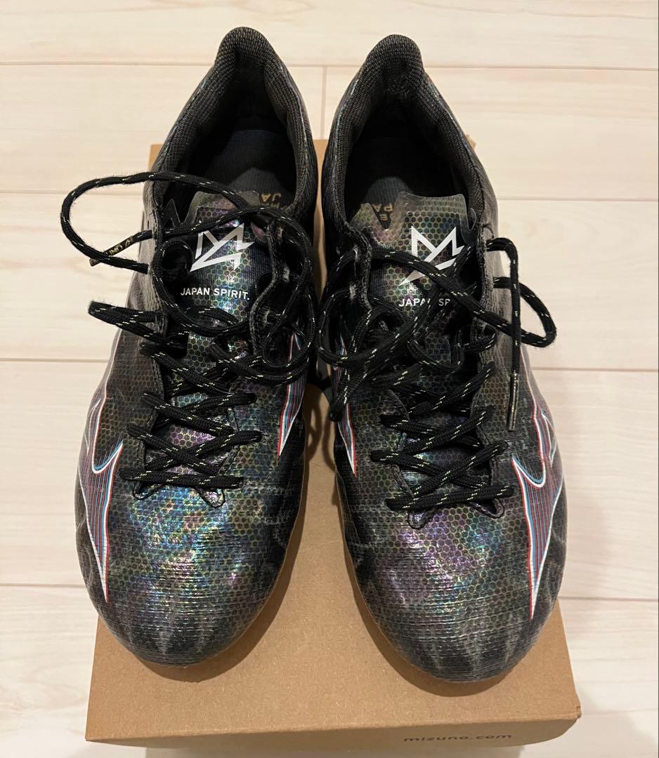 ミズノアルファJAPAN 25cm ブラック