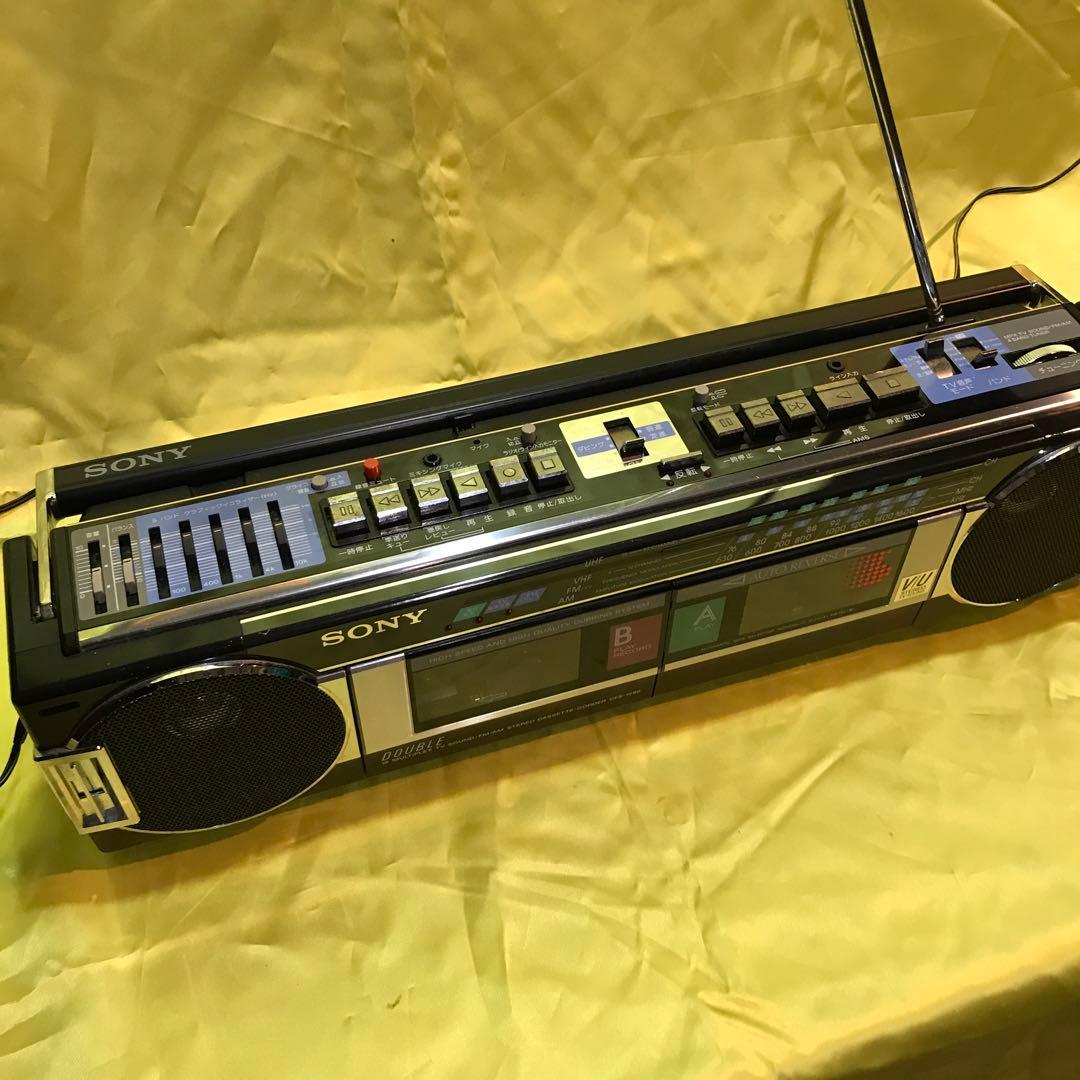 ラジオ・コンポ SONY CFS-W90 TV/FM/AM STEREO CASETTE