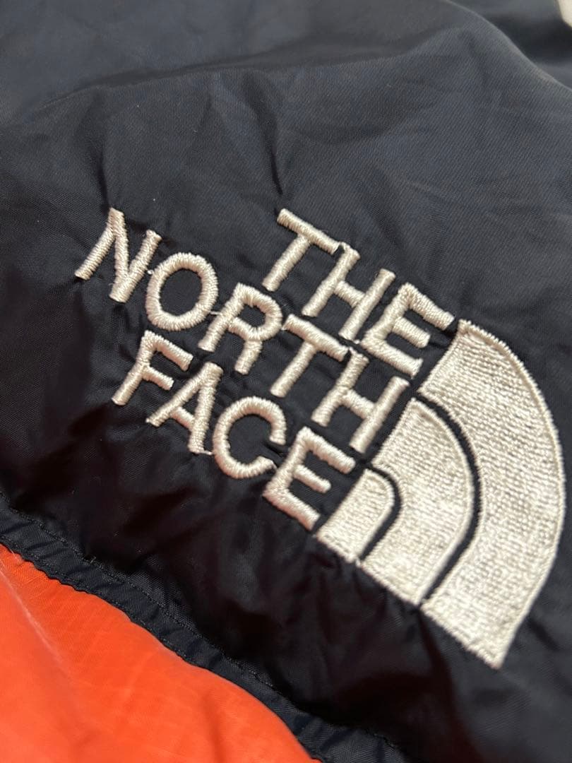 ノースフェイス 90s マンゴーオレンジ ヌプシ ダウン ジャケット S