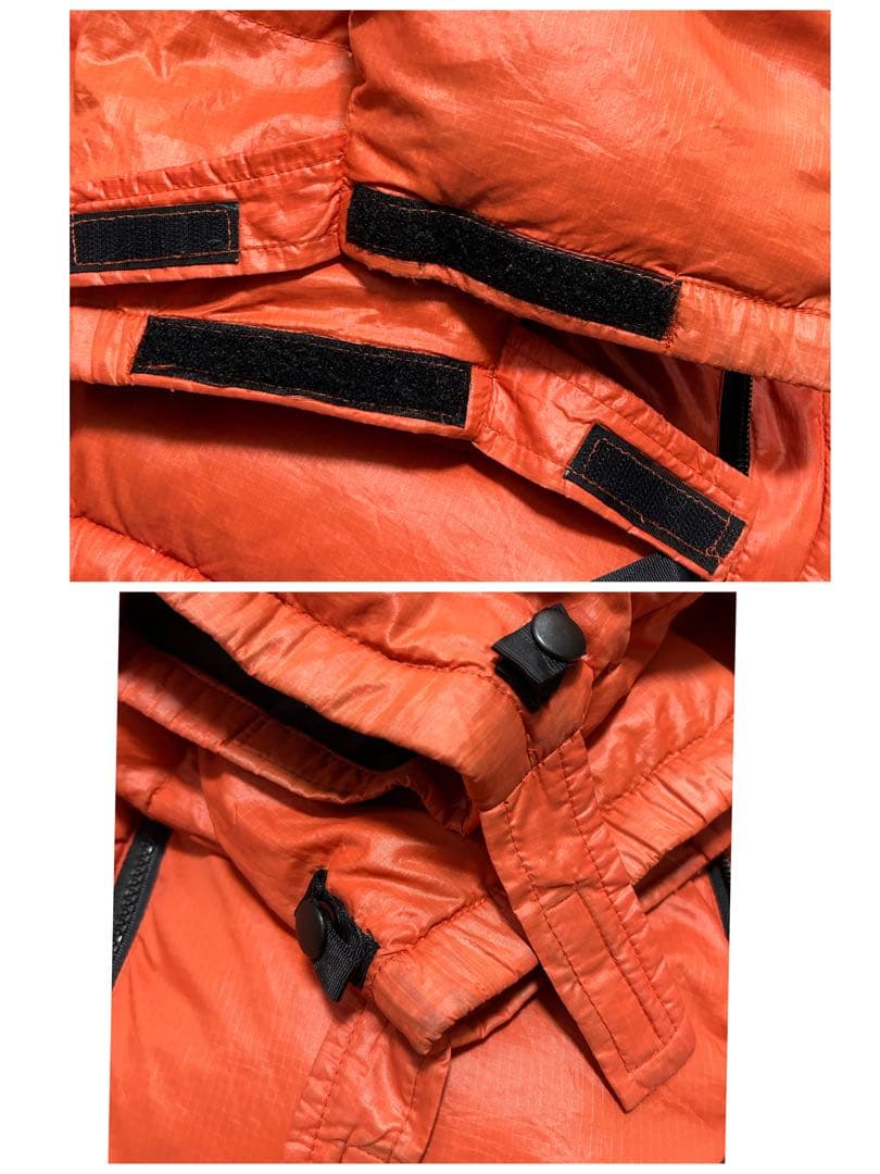 ノースフェイス 90s マンゴーオレンジ ヌプシ ダウン ジャケット S