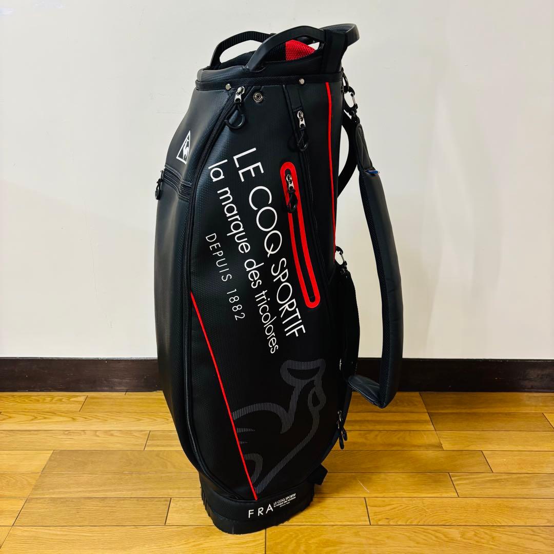 【ほぼ未使用】ルコックスポルティフ le coq sportif キャディバッグ