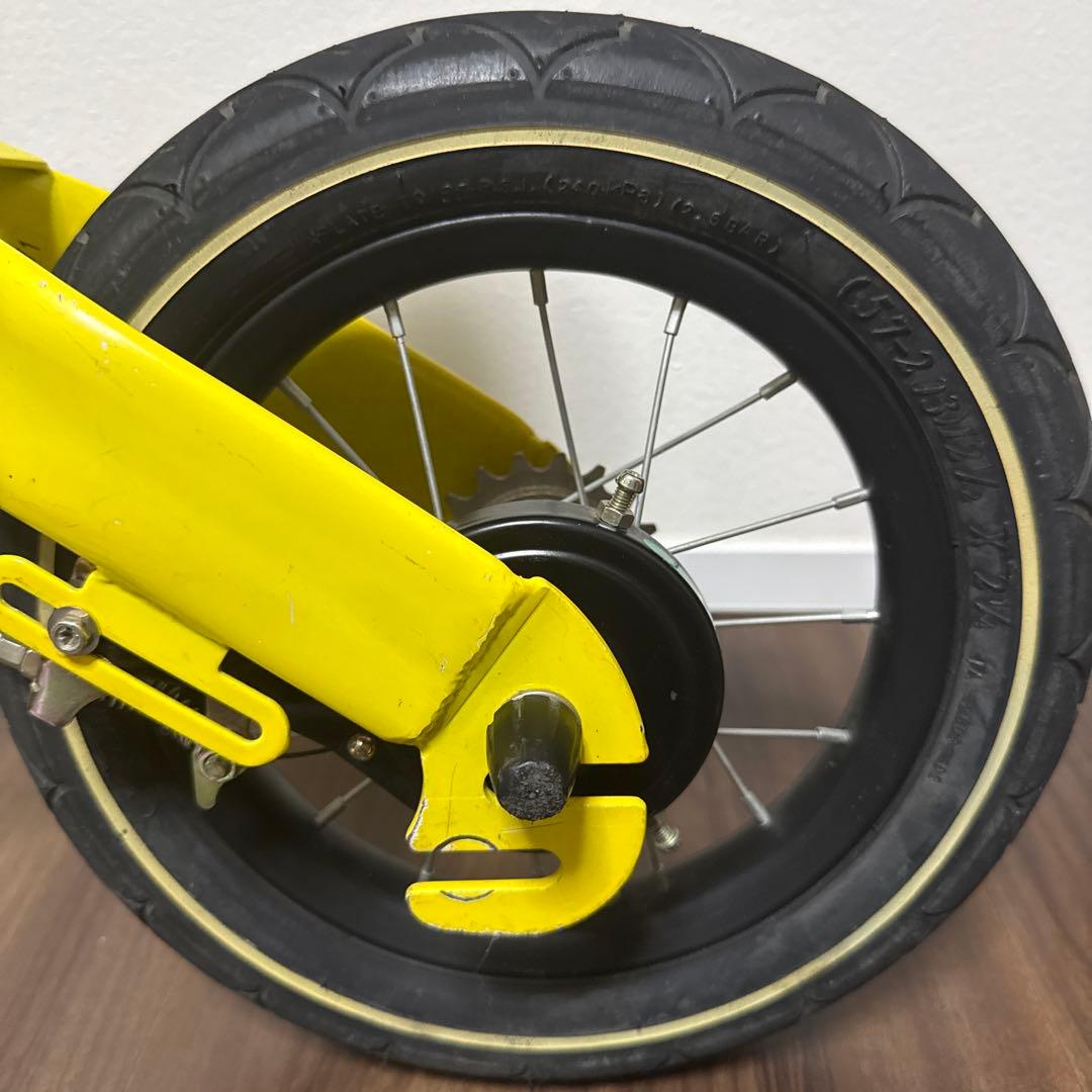 未使用部品有り 12インチ へんしんバイク イエロー Henshin Bike
