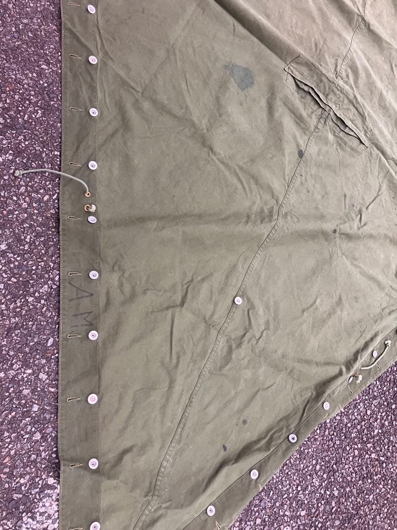 ノルウェー軍幕。OD色2枚