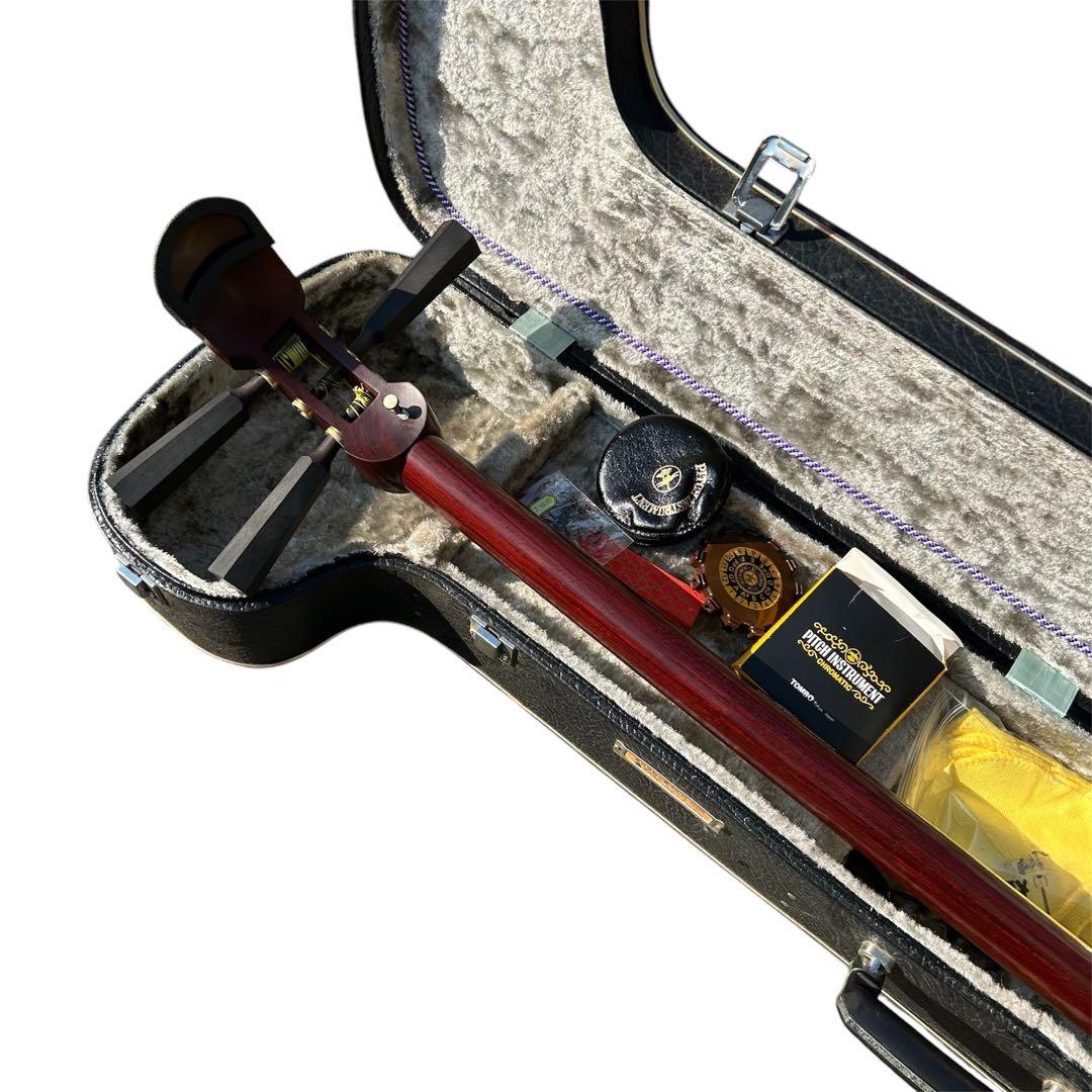 三味線　ハードケース付き アンティーク ビンテージ