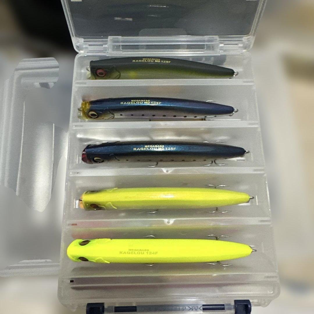 Megabass カゲロウ　オリカラ入り各種10個
