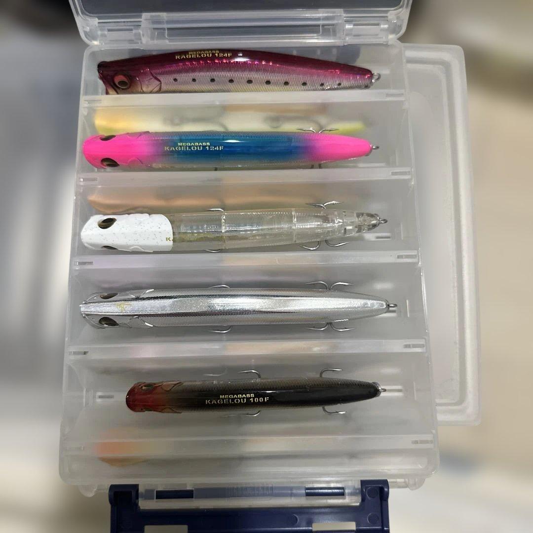 Megabass カゲロウ　オリカラ入り各種10個